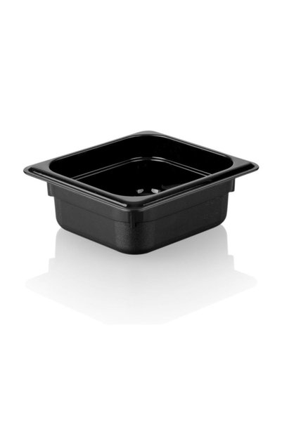 Plastport Kırılmaz Gastronom Küvet - Siyah 1/6-65