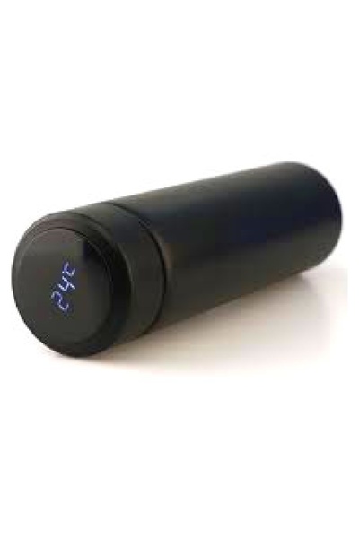 Go İthalat Black led rated steel thermos 500ml