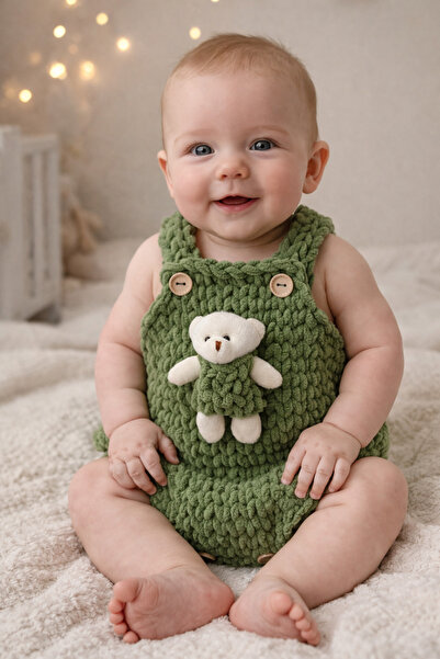 Puffy bebek salopeti