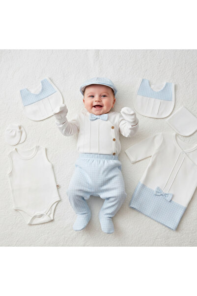 MİLAYS LİFE HOME COLLECTİON ERKEK BEBEK 0-3 AY KARİZMA NERVÜLLÜ 10 LU HASTANE...