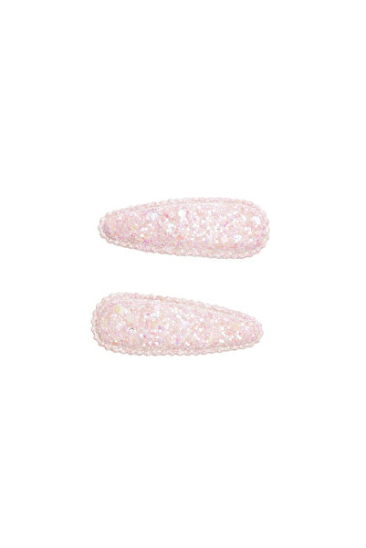Mini and Kids Mini & Kids Children's Clip Buckle - Glitter Pink