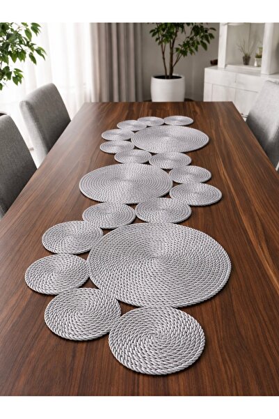 Naspar Runner gri multifuncțional pentru cusut manual – 100×45 cm Husă pentru...