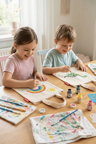 Baghashtag Çocuklar İçin Bez Çanta Baskısız