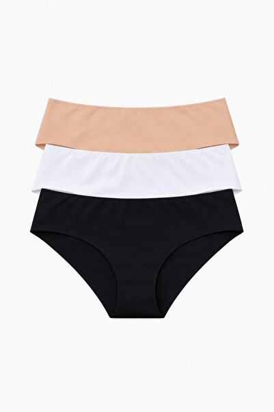 MAVİ QUMSAL Γυναικεία εσώρουχα μπικίνι, σετ 3 τεμαχίων, χωρίς ραφές, κομμένα ...