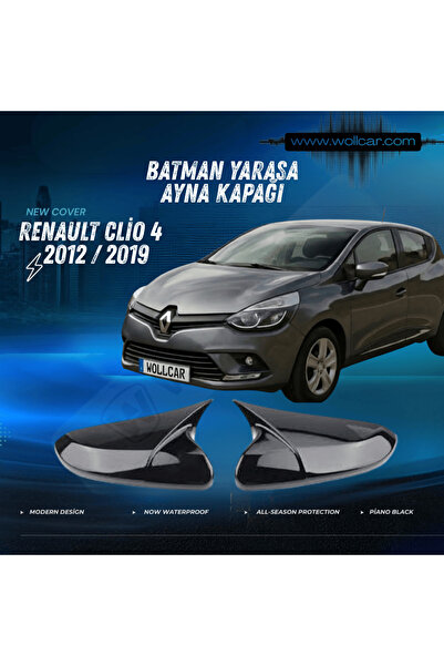 Renault Clio 4 2012 Sonrası Renault Clio 4 Batman Yarasa Ayna Kapağı 2012 / 2019