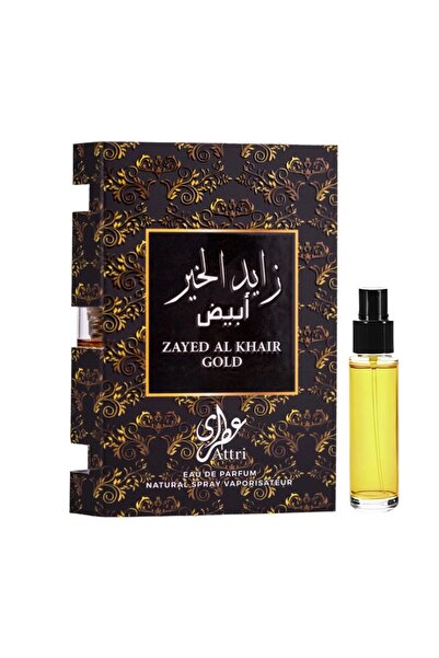 Attri Zayed Al Khair Gold Eau de Parfum 2ml