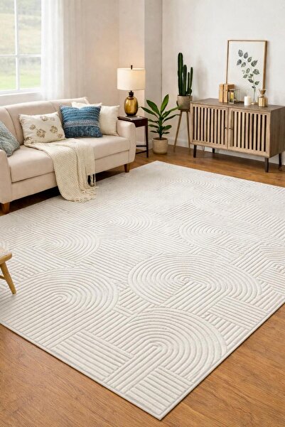 Flair Elit Bukleli Premium Yumuşak Peluş Post Shaggy Çocuk Odası Oturma Odası...