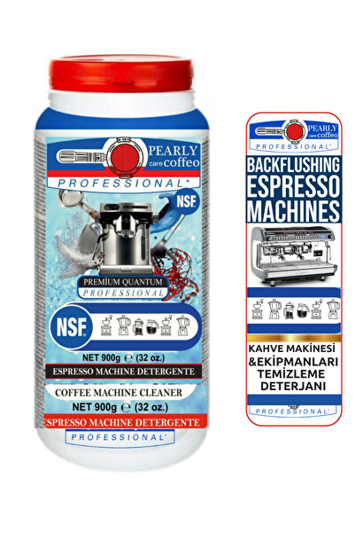 PEARLY CARE COFFEO Espresso Kahve Makinesi Temizleyici toz Puly Deterjan 900g...