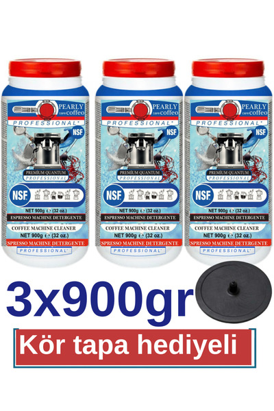 PEARLY CARE COFFEO Espresso Kahve Makinesi pearly caff Toz Deterjan Temizleyi...