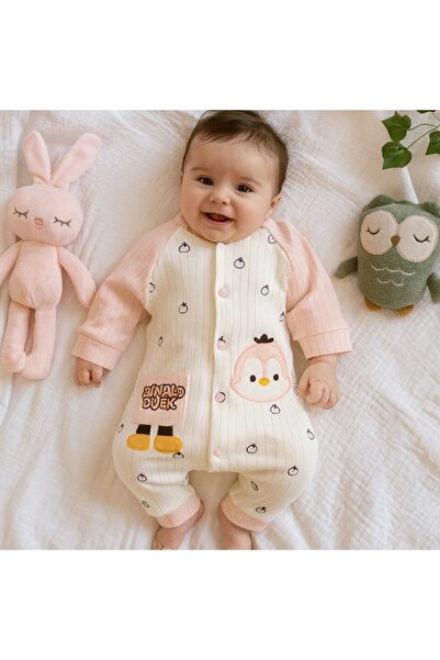 mandalinsbaby Baby Girl Tulum with Chick Print