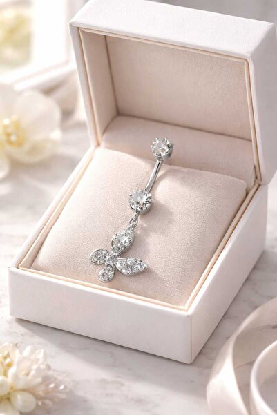 Begonia Accessories 316L Cerrahi Çelik Paslanmaz Kararmaz Fashion Zirkon Taşl...