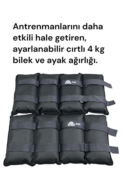 Dsm 4 Kg × 2 Adet Toplam 8 Kg El Ayak Bilek Kas Güçlendiriçi Ağırlık Seti Kum Ağırlık Torbası