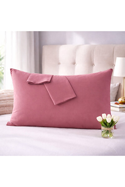 LilaMOON Pamuk Ranforce tkanina - prašnjava jastučnica u boji ruže (2 kom.)