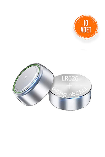 Factorial Lr 66/177/626 Düğme Pil 10 Adet 1.5 Volt Oyuncak Radyo Saat Pil Değ...