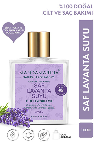 Mandamarina Lavanta Suyu %100 Doğal Tonik 100 ml