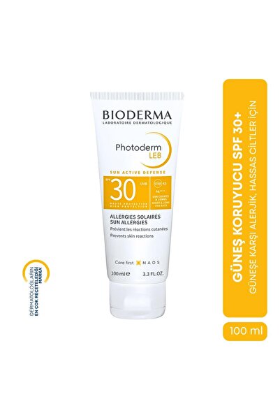 Bioderma Photoderm LEB SPF 30 Hassas Ciltler Güneş Alerjisi Karşıtı Jel Formd...