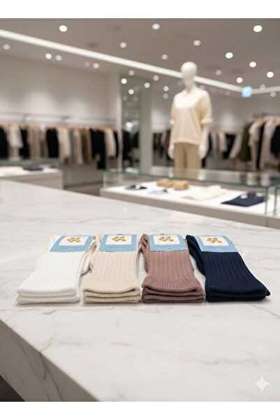 WOOK SOCKS Baby Girl 4 Pcs Socks