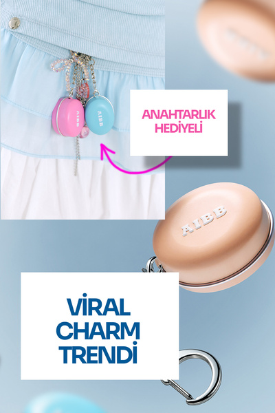AIBB Kadife Dokulu Blur Etkili Dudak Ve Yanak Renklendirici Blur Tin Pot Charm anahtarlıklı