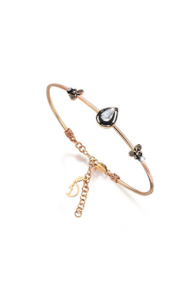 Assos Pırlanta 0.15 Karat Elmas Kelepçe Bilezik