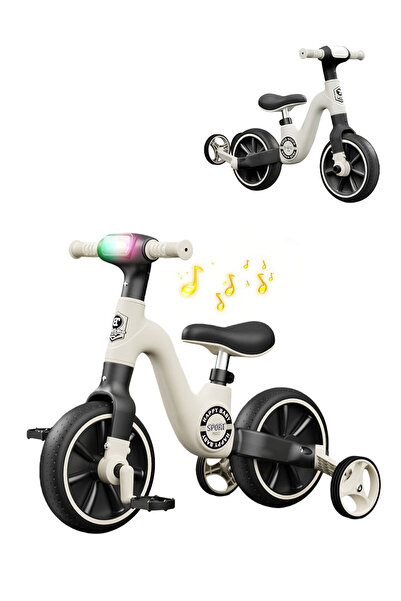 Ma Baby 2 In 1 Children's Tricycle With Lights And Music, Bike for Kids 1-3 B...
