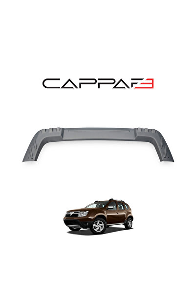 Cappafe Dacia Duster Ön Tampon U Difüzör Mat Gri 2010-2017