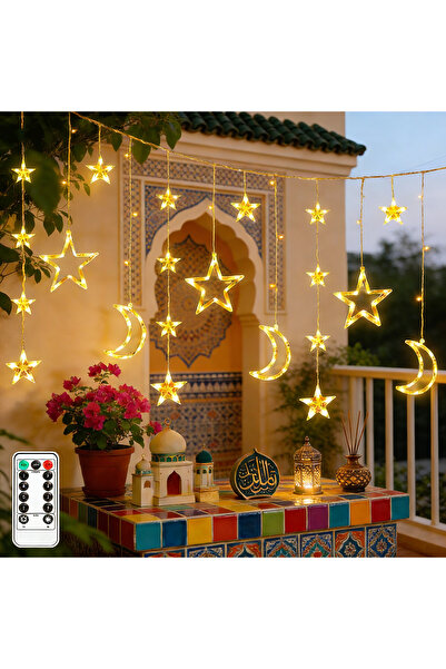 Generic Ramadan Lights with Remote Control & Battery Box - String Lights, Bea...