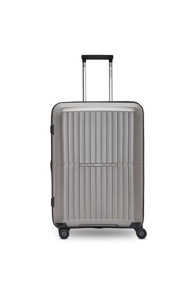 Pactastic Kollektion 01 4 Rollen Trolley M 67 cm mit Dehnfalte