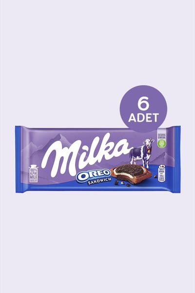 Milka Oreo Sandwich Tablet Çikolata 92 gr - 6 Adet