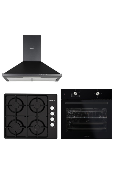 KUMTEL SİYAH BASİC ANKASTRE SET