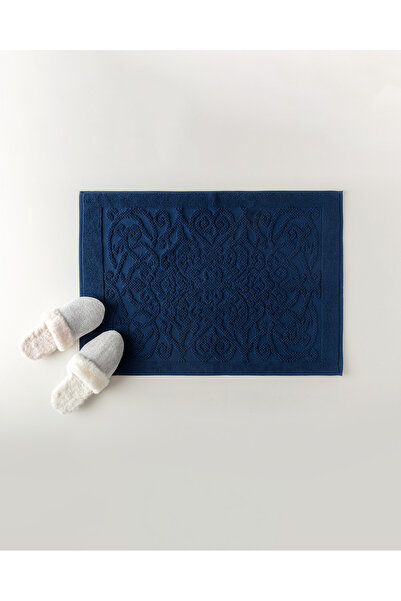 Madame Coco Berthe Ayak Havlusu - Lacivert - 50x70 cm