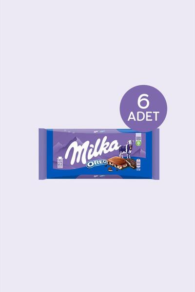 Milka Oreo Tablet Çikolata 100 gr - 6 Adet