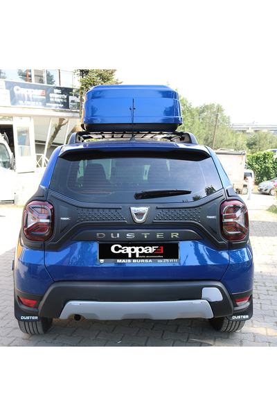 Cappafe Dacia Duster Arka Koruma Difüzör Mat Gri 2018-2024