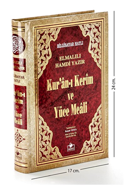 Merve Yayınları Kuranı Kerim ve Yüce Meali - Arapça ve Meal - Orta Boy - Bilg...