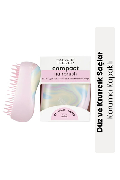 Tangle Teezer Βούρτσα μαλλιών Compact Styler Ice Cream Swirl