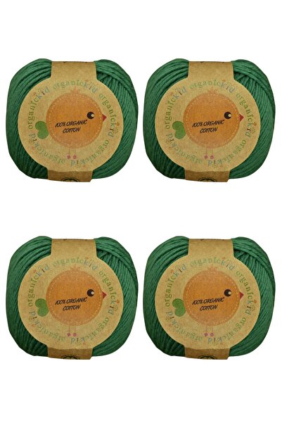 Genel Markalar Organik Pamuk Amigurumi Punch 50 gr El Örgü Ipi Yeşil