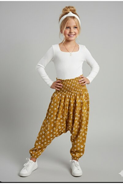 Marions Kids Girl's Strapless Top Elastic Leg Baggy Woven Fabric Capri Jumpsuit