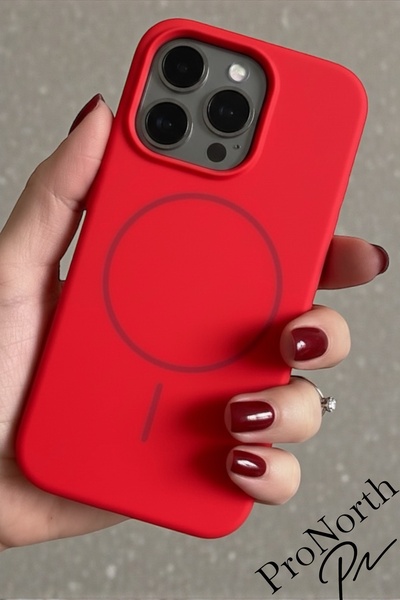 IPhone 15 PRO Compatible Case Premium Liquid Silicone Cover with Wireless Charging Support