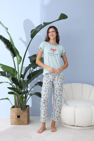 Pemilo Ženski set pidžama kratkih rukava 40044