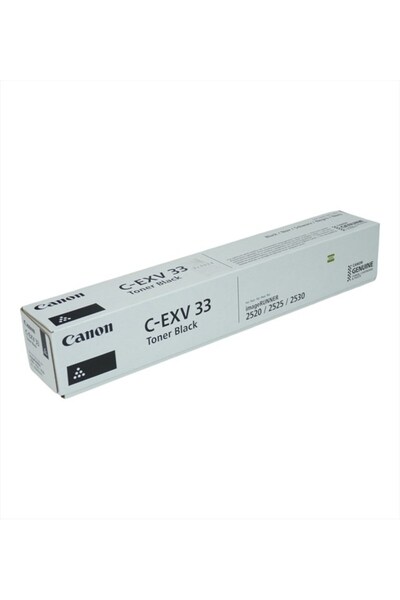 Canon C-EXV 33 Siyah Orjinal Toner, IR 2520, 2525, 2530, 2785B002AA