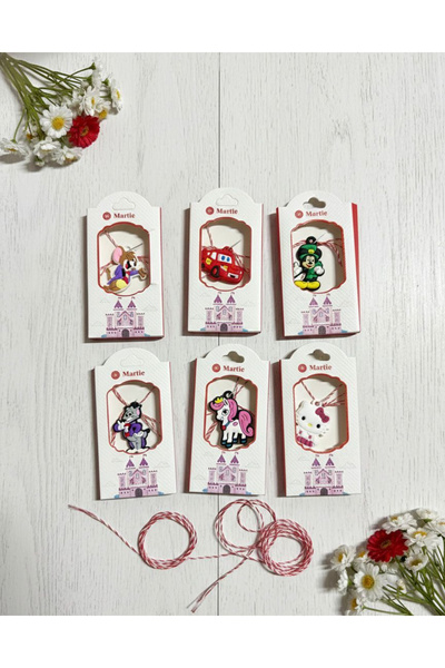 OEM Set de 45 de mărțișoare din silicon pentru copii, ambalate individual, fi...