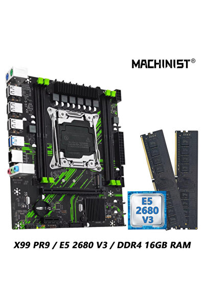 Choice1 Motherboard+CPU MACHINIST PR9 X99 Motherboard Combo Intel Xeon E5 268...