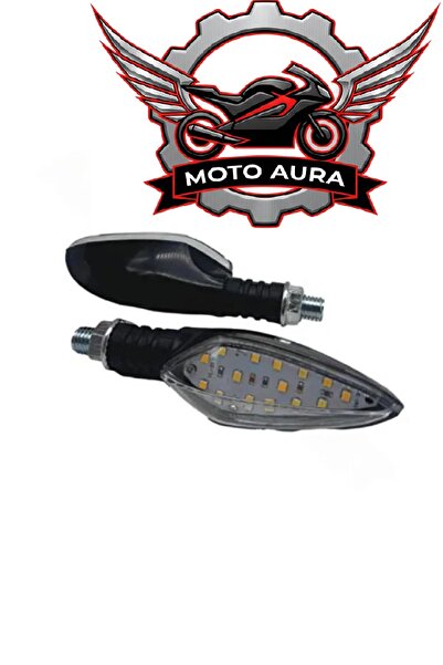 monero Moto Aura-Sarı Sinyal Takımı (E Belgeli),drift, çita, vb motorlar için