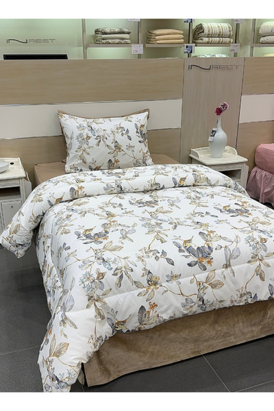 INREST LUXURY COMFORTER SET SINGLE 4 PC - MATERIAL 100% COTTON - SIZE 200*220 CM