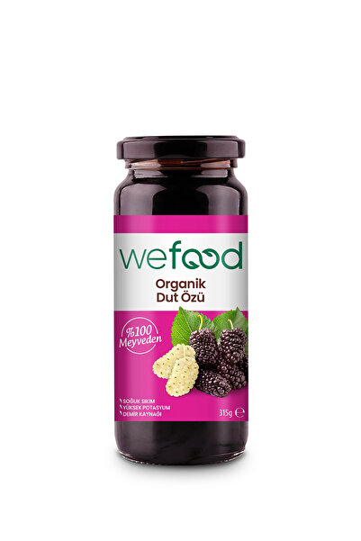 Wefood Organik Dut Özü 315 gr (Soğuk Sıkım)