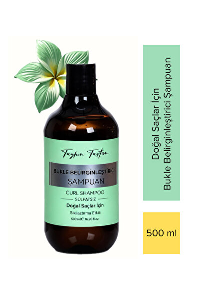 TAYFUN TAŞTAN Doğal Saçlar İçin Bukle Belirginleştirici Şampuan 500 ml