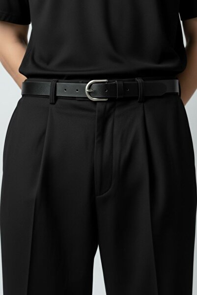 Gesa Bărbați 100% piele naturală catifea catifea curea bani vechi 2,8 cm