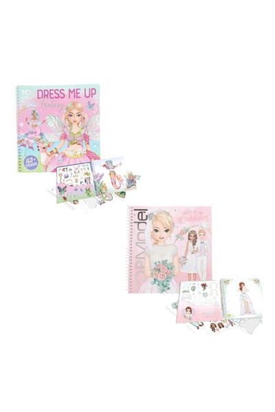 Top Model Dress Me Up Çıkartma Kitabı 2'li Set