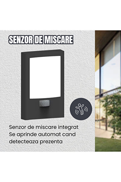 KonLinx Lampă de exterior LED cu senzor de mișcare