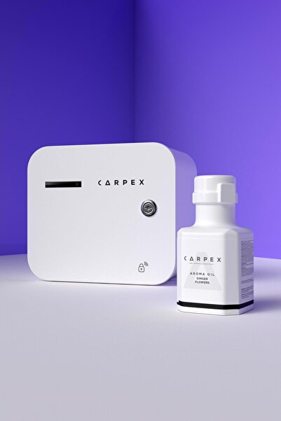 Carpex A1 Eco-X Geniş Alan Koku Makinesi ve Ginger Flowers A1 Koku Kartuşu 20...