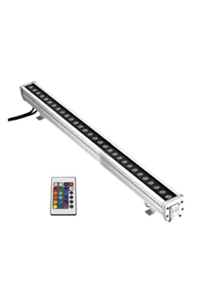 Led Duvar Işık Boyası Yıkama Kumandalı 100 Cm Rgb Wallwasher Duvar Boyama 36x...
